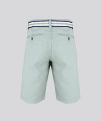 Bermuda-Sarja-Masculina-Reta-com-Cinto-Cadarco-Listrado-e-Bolsos-Verde-9100776-Verde_6