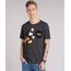 Camiseta-Masculina-Mickey-com-Bolso-Manga-Curta-Gola-Careca-Cinza-Mescla-Escuro-9081678-Cinza_Mescla_Escuro_1