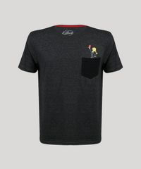 Camiseta-Masculina-Simpsons-com-Bolso-Manga-Curta-Gola-Careca-Cinza-Mescla-Escuro-9150263-Cinza_Mescla_Escuro_5