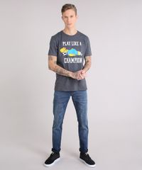 Camiseta-Masculina-Simpsons--Play-Like-a-Champion--Manga-Curta-Gola-Careca-Cinza-Mescla-Escuro-9150262-Cinza_Mescla_Escuro_3