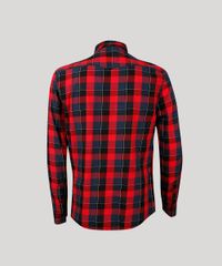 Camisa-Masculina-Xadrez-com-Bolsos-Manga-Longa-Vermelha-8886257-Vermelho_6