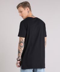 Camiseta-Masculina-Longa--Bronx--Manga-Curta-Gola-Careca-Preta-9153432-Preto_2