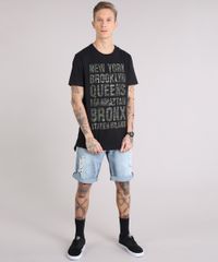Camiseta-Masculina-Longa--Bronx--Manga-Curta-Gola-Careca-Preta-9153432-Preto_3