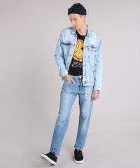 Jaqueta-Jeans-Masculina-Destroyed-Marmorizada-Azul-Claro-9108167-Azul_Claro_3 Jaqueta-Jeans-Masculina-Destroyed-Marmorizada-Azul-Claro-9108167-Azul_Claro_3