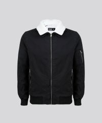 Jaqueta-Masculina-em-Sarja-com-Pelo-Preta-8880172-Preto_6