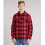Jaqueta-Masculina-Xadrez-com-Bolsos-Vermelha-8883315-Vermelho_1