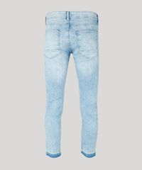 Calca-Jeans-Masculina-Skinny-Cropped-com-Barra-Desfeita-Azul-Claro-9185791-Azul_Claro_6