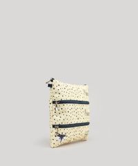 Necessaire-Feminina-Estampada-de-Poas-com-Guaxinim--Amarela-9236890-Amarelo_2