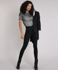 Blusa-Feminina-Marmorizada--I-Am-Myself--Manga-Curta-Decote-Redondo-Preta-9244270-Preto_3