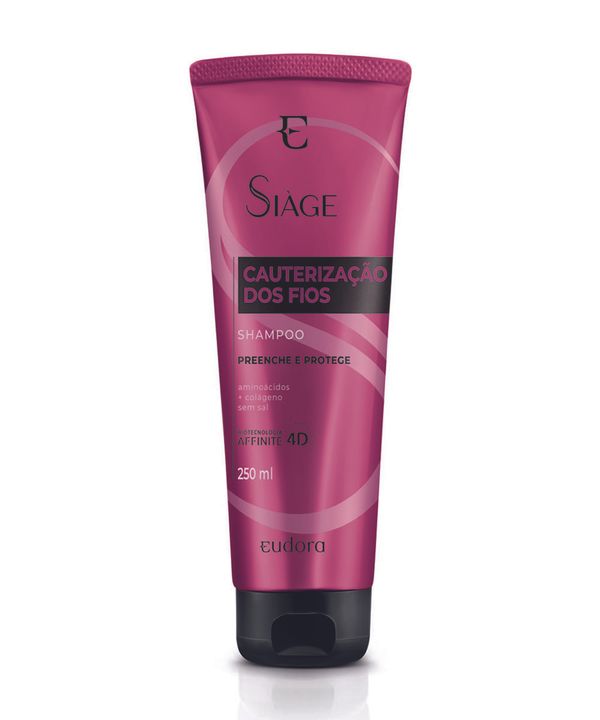 Shampoo Eudora Siàge Cauterização dos Fios único 250 ML