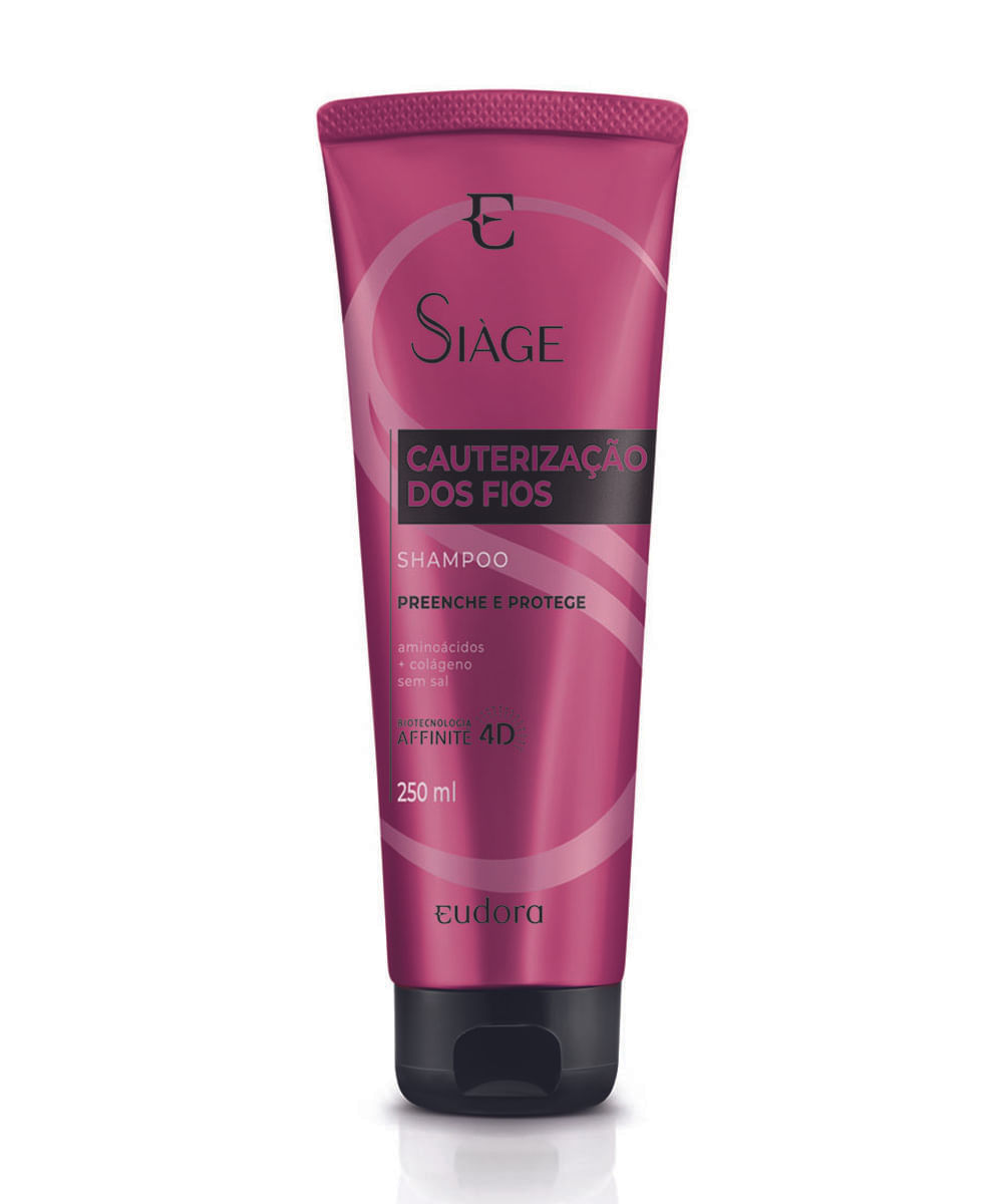 Shampoo Eudora Siàge Cauterização dos Fios único