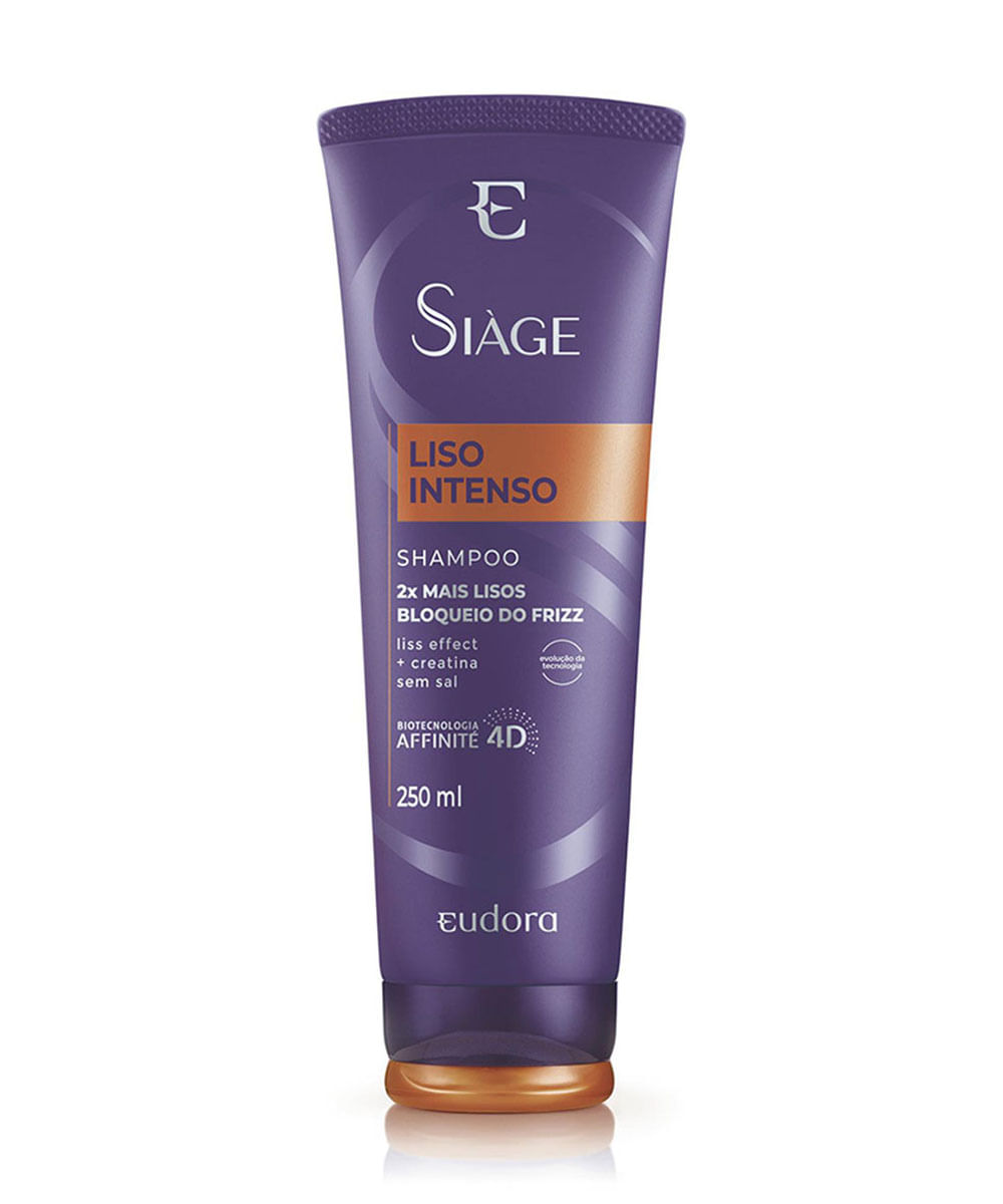 Shampoo Eudora Siàge Liso Intenso único