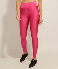Calça Legging Feminina Texturizada Pink Ace frente