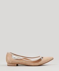 Sapatilha-Feminina-Bico-Fino-Vizzano-com-Recorte-Transparente-em-Suede-Bege-9225146-Bege_1