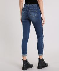 Calca-Jeans-Feminina-Skinny-Cropped-Cintura-Alta-Azul-Escuro-9217855-Azul_Escuro_2