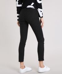 Calca-Feminina-Skinny-Estampada-de-Poa-Preta-9222211-Preto_2