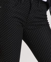 Calca-Feminina-Skinny-Estampada-de-Poa-Preta-9222211-Preto_4