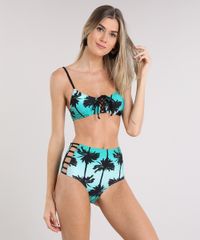 Biquini-Top-Estampado-de-Coqueiros-com-Bojo-Removivel-e-Lace-Up-Protecao-UV50--Verde-Agua-9219976-Verde_Agua_3