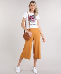 Calca-Feminina-Pantacourt-Canelada-Amarelo-Escuro-9242941-Amarelo_Escuro_3