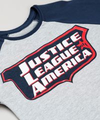 Pijama-Infantil--Liga-da-Justica--Manga-Curta-Cinza-Mescla-9133128-Cinza_Mescla_3