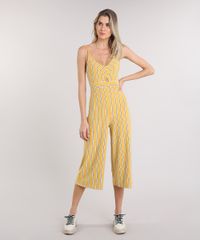 Macacao-Feminino-Pantacourt-Listrado-com-Recorte-Alca-Fina-Amarelo-9242944-Amarelo_1