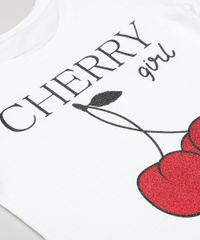 Blusa-Infantil--Cherry--com-Glitter-Manga-Curta-Decote-Redondo-em-Algodao---Sustentavel-Branca-9227105-Branco_3