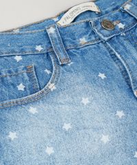 Short-Jeans-Infantil-Estampada-de-Estrelas-com-Barra-Dobrada-Azul-Medio-9227425-Azul_Medio_3