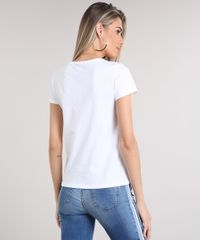 Blusa-Feminina-com-Estampa-de-Flores-Manga-Curta-Decote-Redondo-Off-White-9250288-Off_White_2
