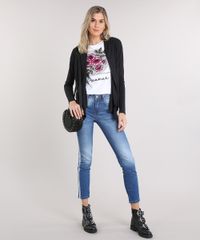 Blusa-Feminina-com-Estampa-de-Flores-Manga-Curta-Decote-Redondo-Off-White-9250288-Off_White_3
