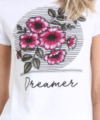 Blusa-Feminina-com-Estampa-de-Flores-Manga-Curta-Decote-Redondo-Off-White-9250288-Off_White_4