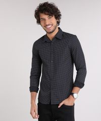 Camisa-Slim-Estampada-Preta-8436647-Preto_1