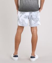 Short-Masculino-Estampado-de-Folhagem-Branca-9078642-Branco_2