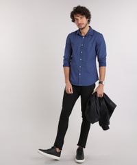 Camisa-Masculina-Slim-Estampada-Mini-Print-Paisley-Manga-Longa-Azul-Marinho-9167869-Azul_Marinho_3