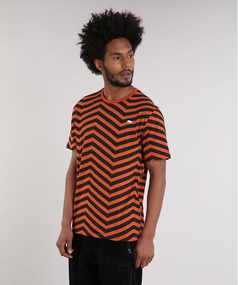 Camiseta-Masculina-LAB-Geometrica-Manga-Curta-Gola-Careca-Laranja-Escuro-9170180-Laranja_Escuro_1