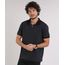 Polo-Masculina-Listrada-Manga-Curta-em-Algodao---Sustentavel-Preta-9209745-Preto_1