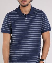 Polo-Masculina-Listrada-Manga-Curta-em-Algodao---Sustentavel-Azul-Marinho-9209745-Azul_Marinho_4