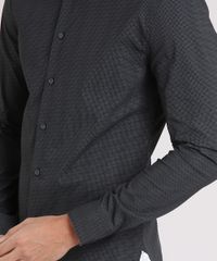 Camisa-Masculina-Super-Slim-Estampada-Manga-Longa-Preta-9050306-Preto_4