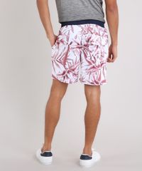 Short-Masculino-Estampado-de-Folhagem-Branco-9224192-Branco_2