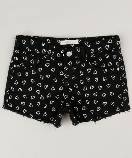 Short-Infantil-Estampado-de-Coracoes-Preto-9216283-Preto_1 Short-Infantil-Estampado-de-Coracoes-Preto-9216283-Preto_1