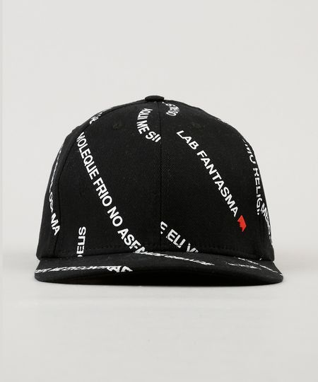 Bone-Masculino-LAB-Estampado-de-Frases-Aba-Reta-Preto-9233745-Preto_1 Bone-Masculino-LAB-Estampado-de-Frases-Aba-Reta-Preto-9233745-Preto_1