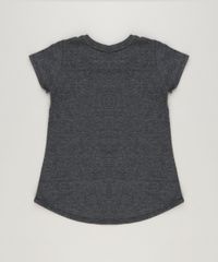 Blusa-Infantil-Minnie-com-Paete-Manga-Curta-Decote-Redondo-em-Algodao---Sustentavel-Cinza-Mescla-Escuro-9230156-Cinza_Mescla_Escuro_2