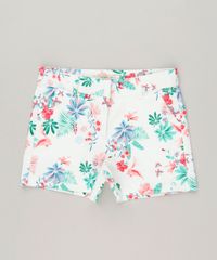 Short-Infantil-Estampado-Floral-com-Bolsos-Off-White-9115647-Off_White_1