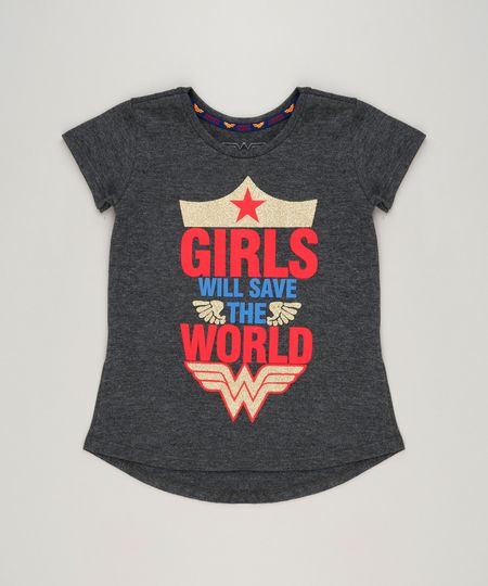 Blusa-Infantil-Mulher-Maravilha--Girls-Will-Save-The-World--com-Glitter-Manga-Curta-Decote-Redondo-Cinza-Mescla-Escuro-9230149-Cinza_Mescla_Escuro_1 Blusa-Infantil-Mulher-Maravilha--Girls-Will-Save-The-World--com-Glitter-Manga-Curta-Decote-Redondo-Cinza-Mescla-Escuro-9230149-Cinza_Mescla_Escuro_1