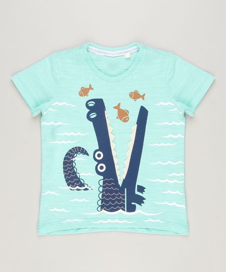 Camiseta-Infantil-com-Estampa-Interativa-de-Jacare-Manga-Curta-Gola-Careca-Verde-Claro-8750511-Verde_Claro_1 Camiseta-Infantil-com-Estampa-Interativa-de-Jacare-Manga-Curta-Gola-Careca-Verde-Claro-8750511-Verde_Claro_1