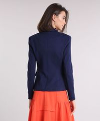 Blazer-Feminino-Acinturado-com-Bolsos-Azul-Marinho-8496570-Azul_Marinho_2