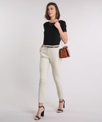 Calca-Feminina-Skinny-em-Piquet-com-Cinto-Kaki-8654154-Kaki_3