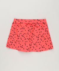 Short-Saia-Infantil-Estampado-de-Estrelas-em-Algodao---Sustentavel-Coral-9221209-Coral_1