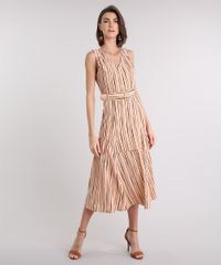 Vestido-Feminino-Midi-Listrado-com-Cinto-Decote-V-Rose-9087176-Rose_3