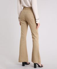 Calca-Feminina-Flare-em-Piquet-Kaki-9084701-Kaki_2