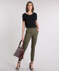 Calca-Feminina-Skinny-em-Piquet-com-Cinto-Verde-Militar-8654154-Verde_Militar_3
